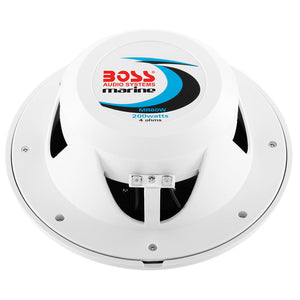 Boss Audio 6.5" MR60W Speakers - White - 200W OutdoorUp