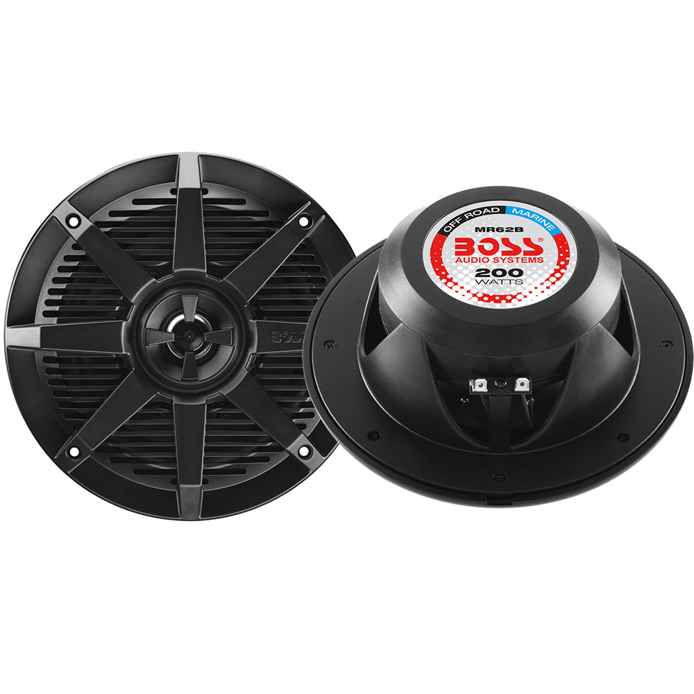 Boss Audio 6.5" MR62B Speaker - Black - 200W OutdoorUp