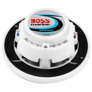 Boss Audio 6.5" MR652C Speakers - White - 350W OutdoorUp