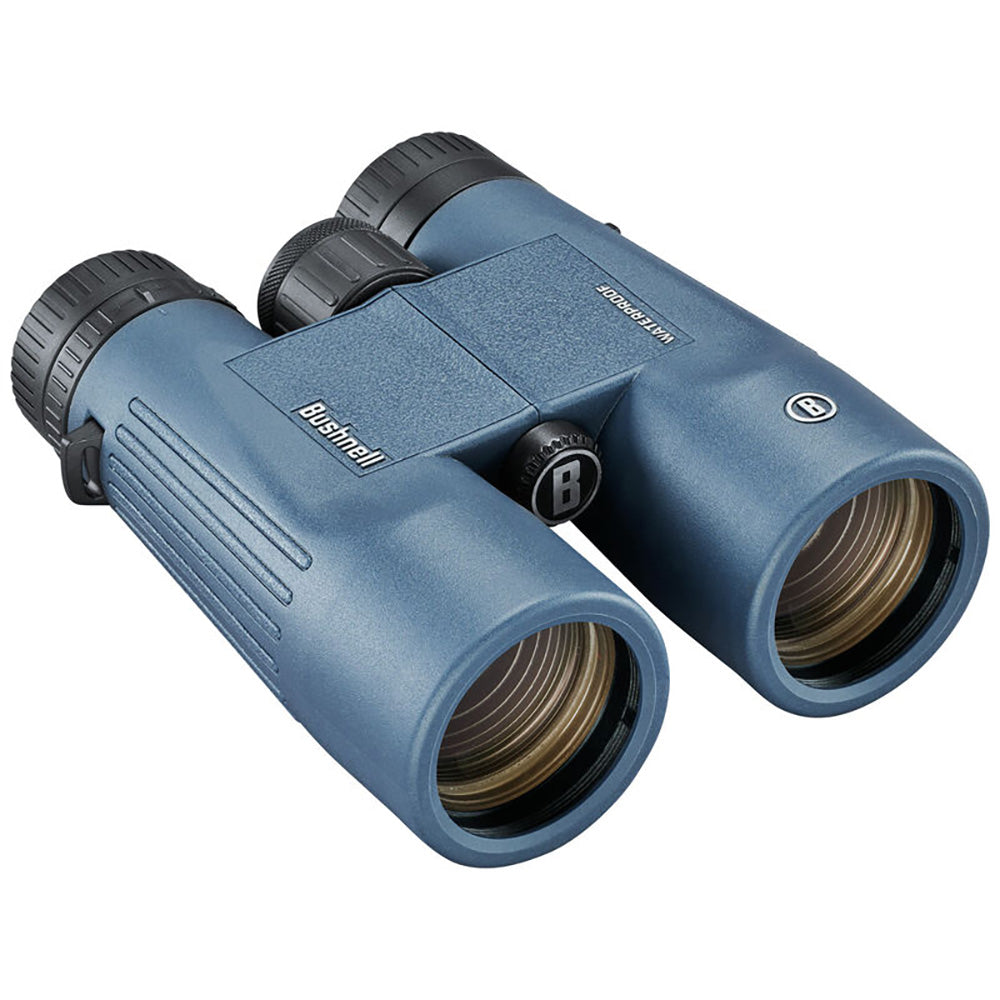 Bushnell 10x42mm H2O Binocular - Dark Blue Roof WP/FP Twist Up Eyecups OutdoorUp