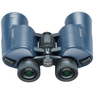 Bushnell 12x42mm H2O Binocular - Dark Blue Porro WP/FP Twist Up Eyecups OutdoorUp