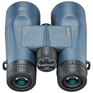 Bushnell 8x42mm H2O Binocular - Dark Blue Roof WP/FP Twist Up Eyecups OutdoorUp