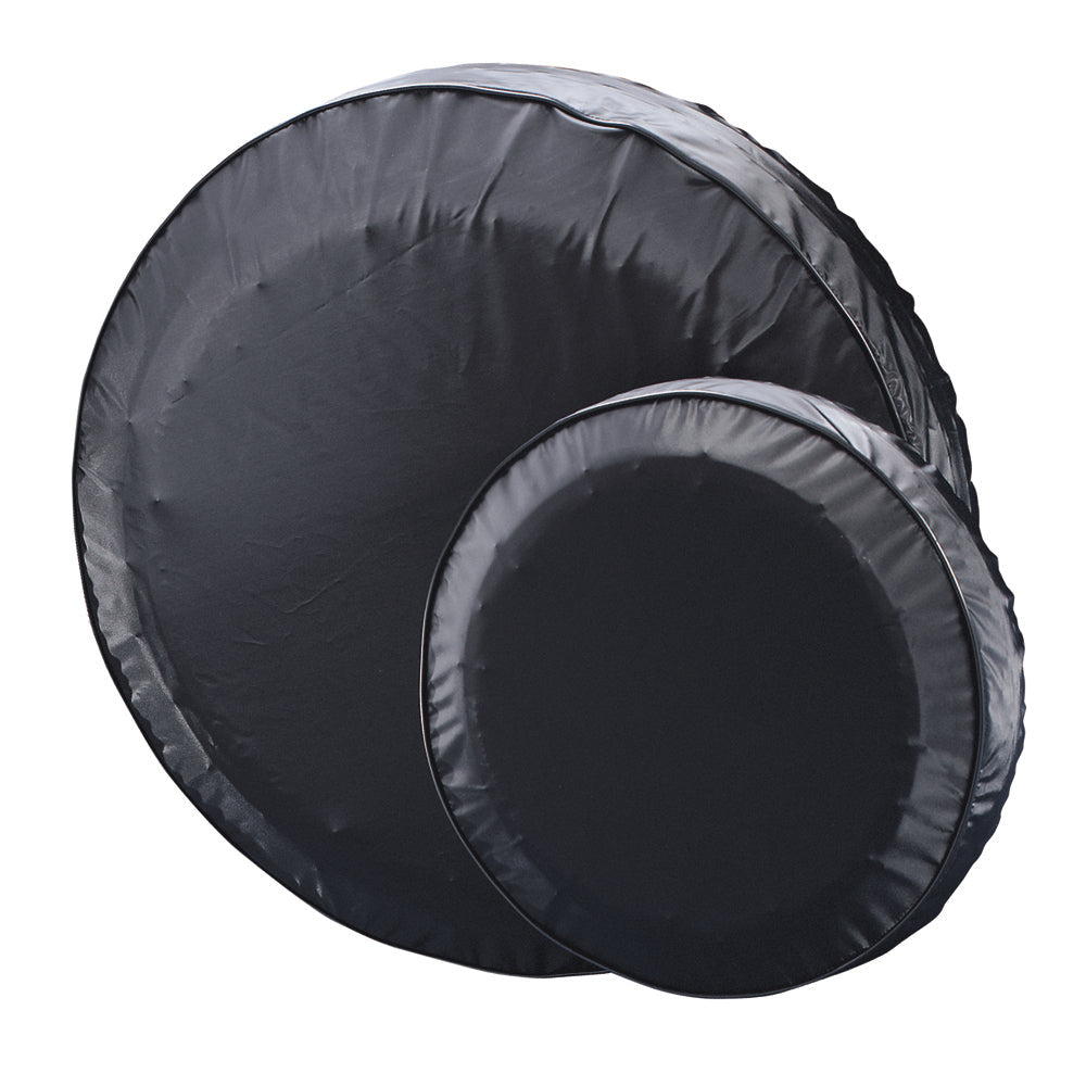 C.E. Smith 12" Spare Tire Cover - Black OutdoorUp