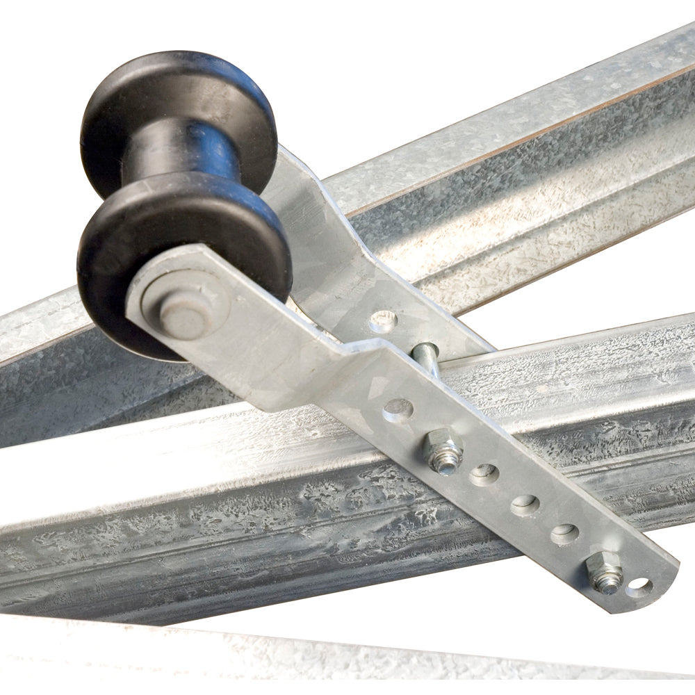 C.E. Smith 4" Adjustable Keel Roller Assembly f/2" Tongue - Black OutdoorUp