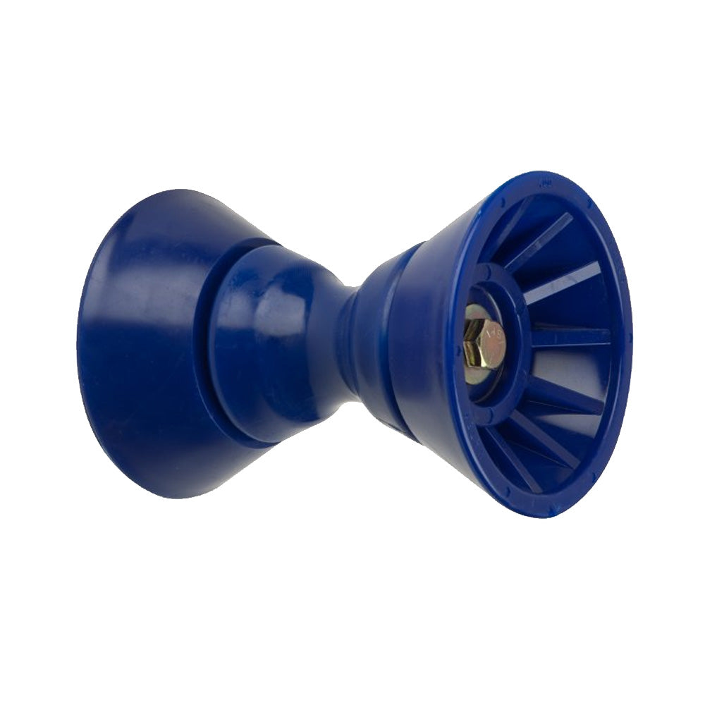 C.E. Smith 4" Bow Bell Roller Assembly - Blue TPR OutdoorUp