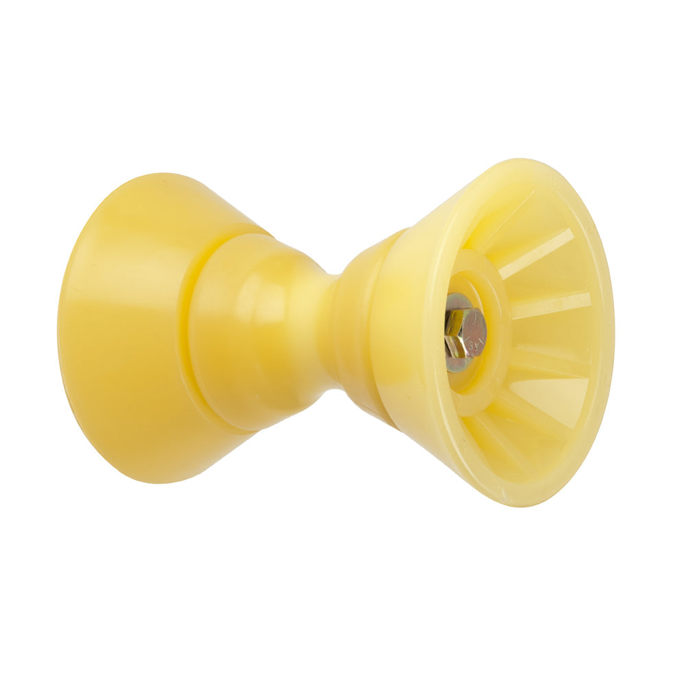 C.E. Smith 4" Bow Bell Roller Assembly - Yellow TPR OutdoorUp