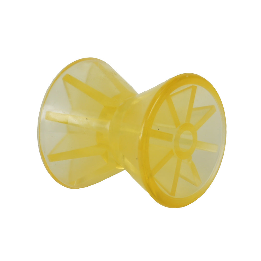 C.E. Smith Bow Roller - Yellow PVC - 4" x 1/2" ID OutdoorUp