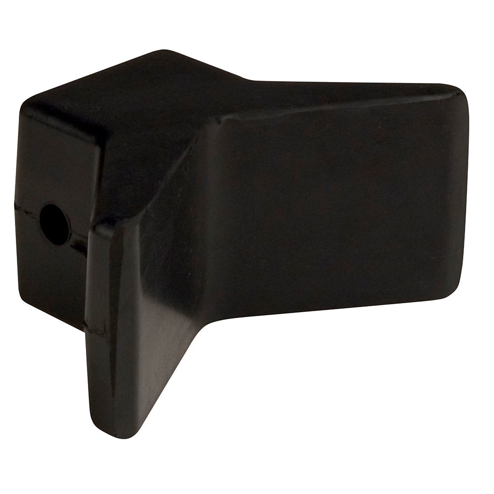 C.E. Smith Bow Y-Stop - 3" x 3" - Black Natural Rubber OutdoorUp