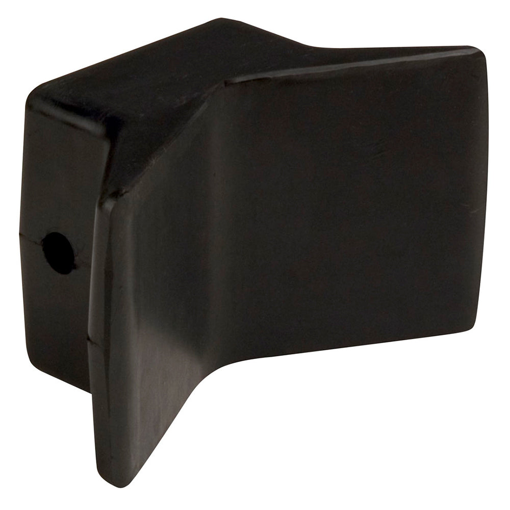 C.E. Smith Bow Y-Stop - 4" x 4" - Black Natural Rubber OutdoorUp