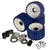 C.E. Smith Ribbed Roller Replacement Kit - 4-Pack - Blue OutdoorUp