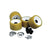 C.E. Smith Ribbed Roller Replacement Kit - 4 Pack - Gold OutdoorUp