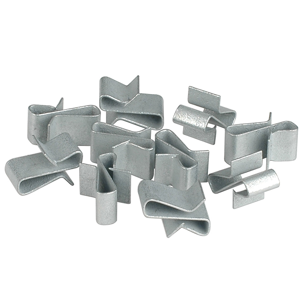 C.E. Smith Trailer Frame Clips - Zinc - 3/8" Wide - 10-Pack OutdoorUp