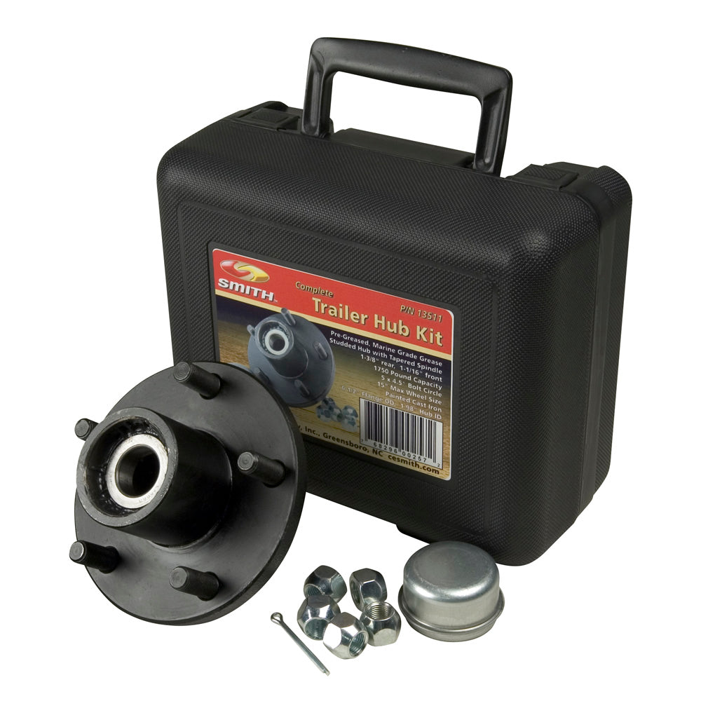 C.E. Smith Trailer Hub Kit Package 1-1/16" Stud 5 x 4-1/2 OutdoorUp