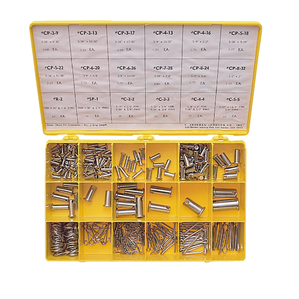 C. Sherman Johnson Cotter, Ring  Clevis Pin Parts Kit OutdoorUp