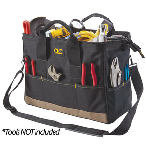 CLC 1165 BigMouth Tool Tote Bag - 16" OutdoorUp