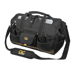 CLC 1535 Tool Bag w/ Top-Side Plastic Parts Tray - 18" OutdoorUp