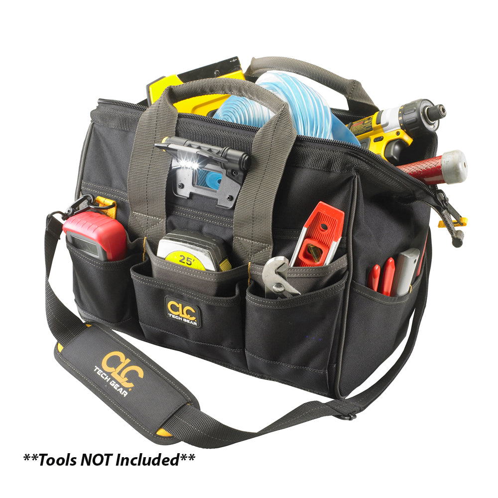 CLC L230 Tech Gear LED Lighted BigMouth Tool Bag - 14" OutdoorUp