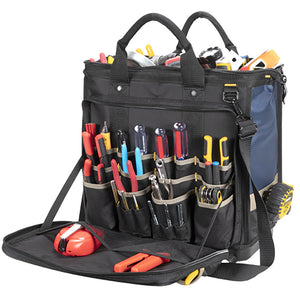 CLC PB1543 Multi-Compartment Technicians Tool Bag - 17" OutdoorUp