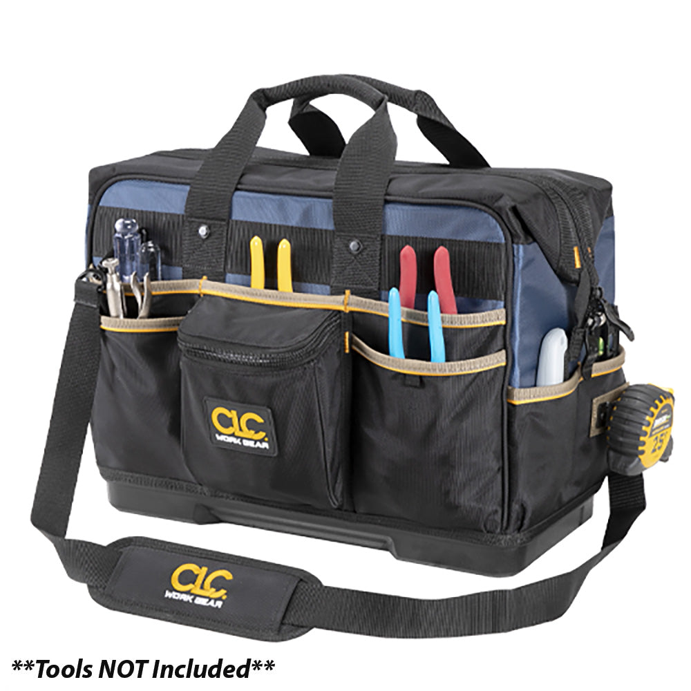 CLC PB1553 Contractors Closed Top Tool Bag - 19" OutdoorUp