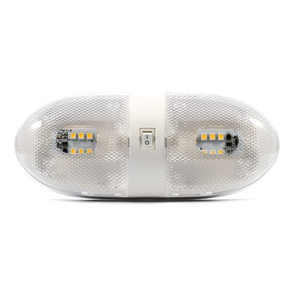 Camco LED Double Dome Light - 12VDC - 320 Lumens OutdoorUp