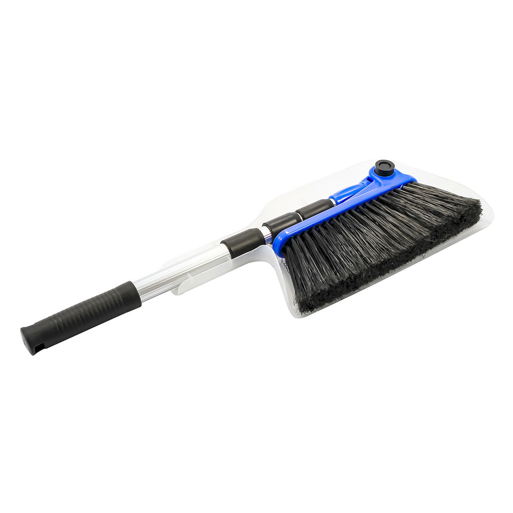 Camco RV Broom  Dustpan - Bilingual OutdoorUp
