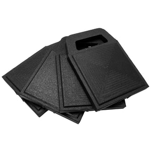 Camco Stabilizer Jack Pads - Rubber - 6.2" x 6.2" *4-Pack OutdoorUp