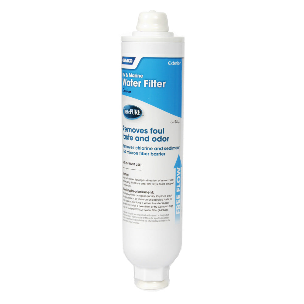 Camco TastePURE RV & Marine Water Filter OutdoorUp