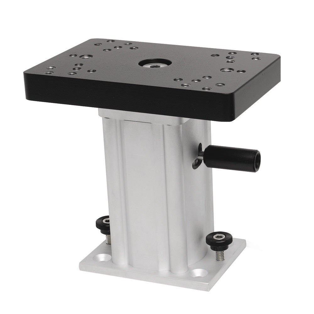 Cannon Aluminum Swivel Base Downrigger Pedestal - 6" OutdoorUp