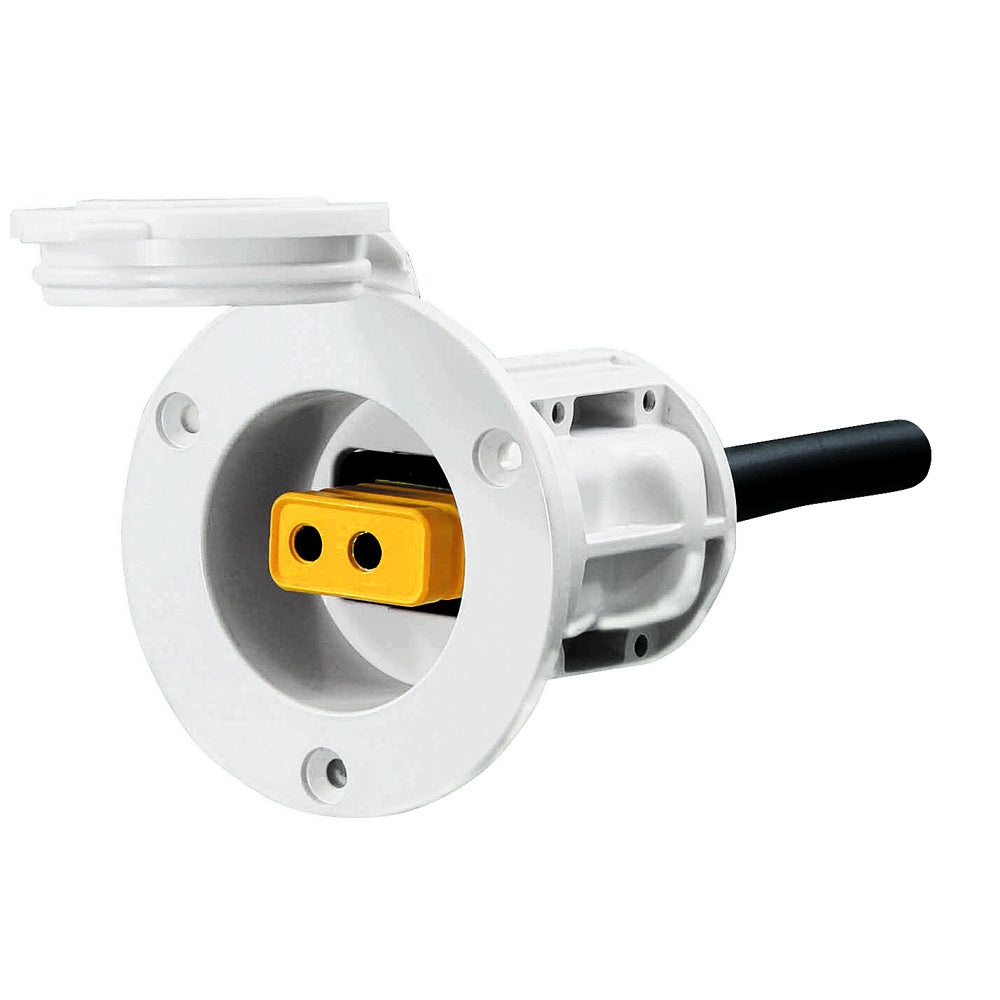 Cannon Flush Mount Power Port - White OutdoorUp