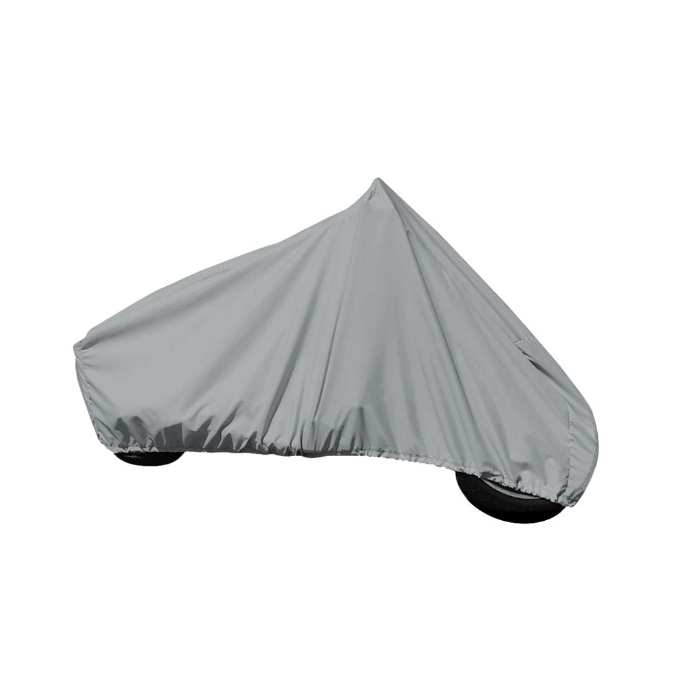 Carver Sun-DURA Cover f/Motorcycle Cruiser w/No or Low Windshield - Grey OutdoorUp