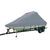 Carver Sun-DURA Specialty Boat Cover f/21.5 Inboard Tournament Ski Boats w/Tower  Swim Platform - Grey OutdoorUp