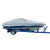 Carver Sun-DURA Styled-to-Fit Boat Cover f/24.5 V-Hull Low Profile Cuddy Cabin Boats w/Windshield  Rails - Grey OutdoorUp