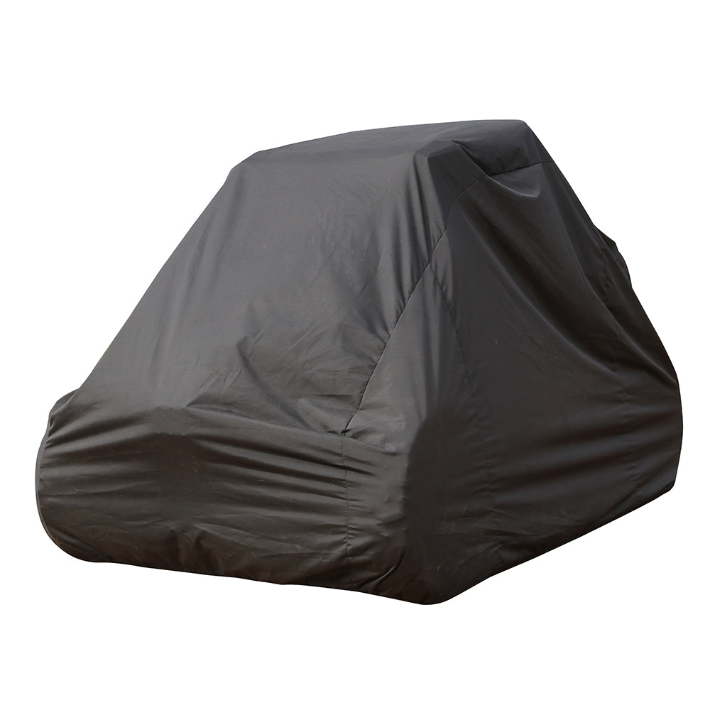 Carver Sun-Dura Low Profile Wide Sport UTV Cover - Black OutdoorUp