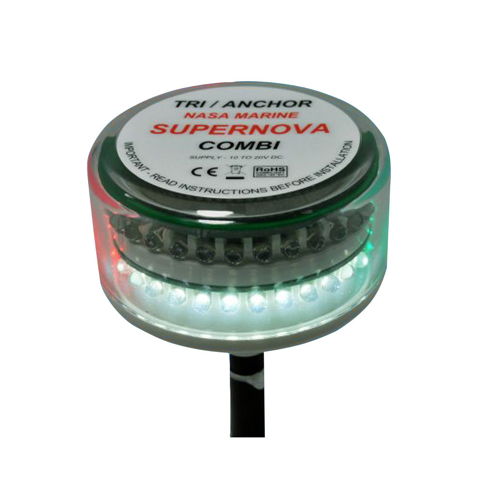 Clipper Supernova Combi LED Tricolor Masthead Anchor Light OutdoorUp