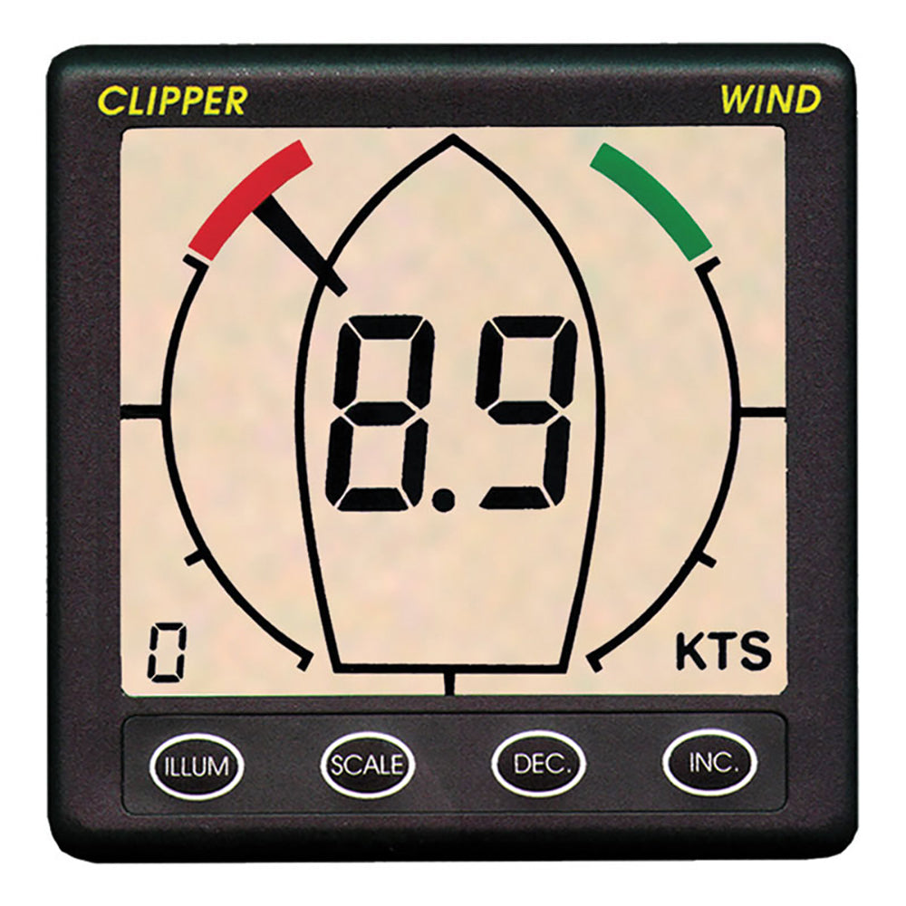 Clipper Tactical True Apparent Wind Display Repeater OutdoorUp