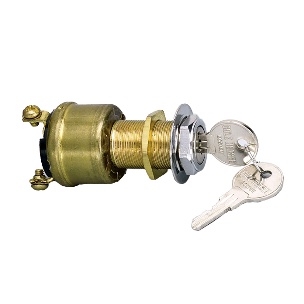 Cole Hersee 3 Position Brass Ignition Switch OutdoorUp