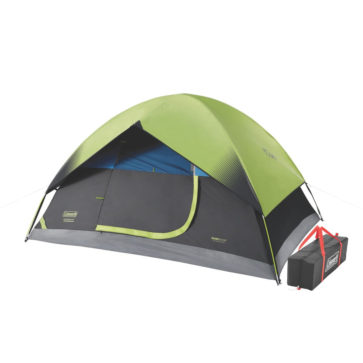 Coleman 4-Person Dark Room Sundome Tent OutdoorUp