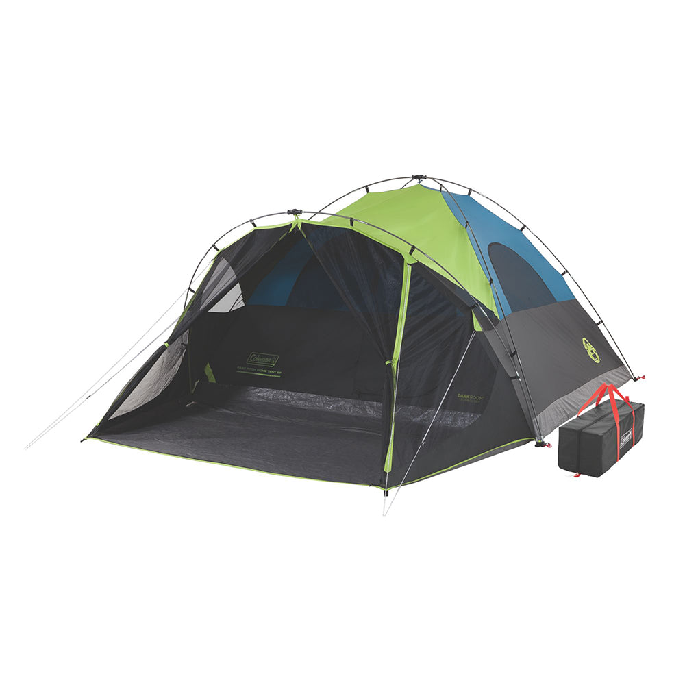 Coleman 6-Person Darkroom Fast Pitch Dome Tent w/Screen Room OutdoorUp