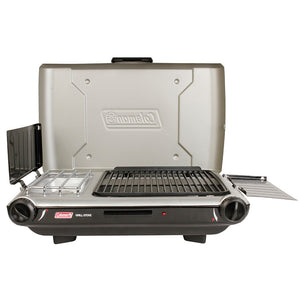 Coleman Deluxe Tabletop Propane 2-in-1 Grill/Stove - 2 Burner OutdoorUp