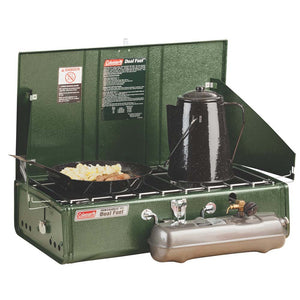 Coleman Dual Fuel 2 Burner Stove OutdoorUp