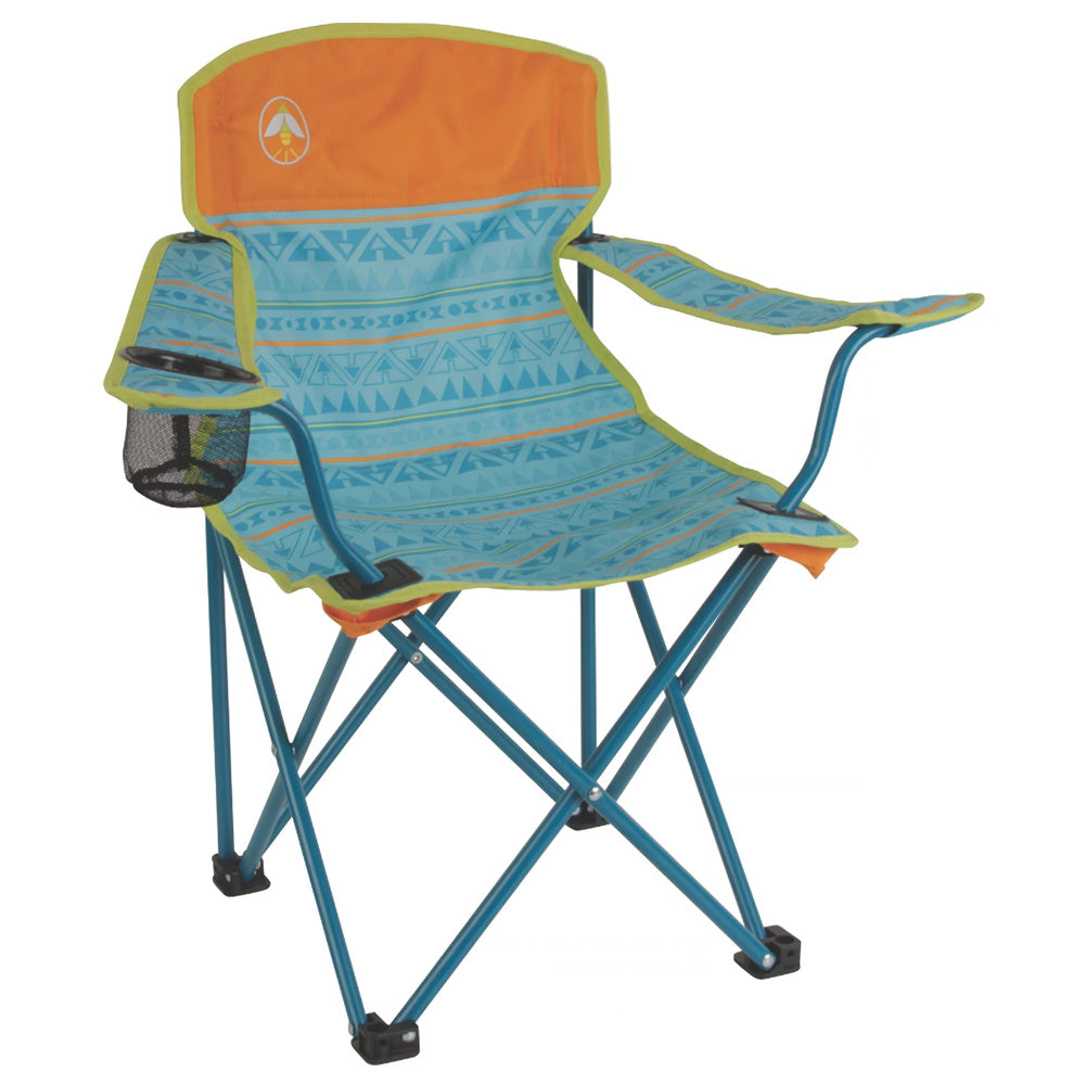 Coleman Kids Quad Chair - Teal OutdoorUp