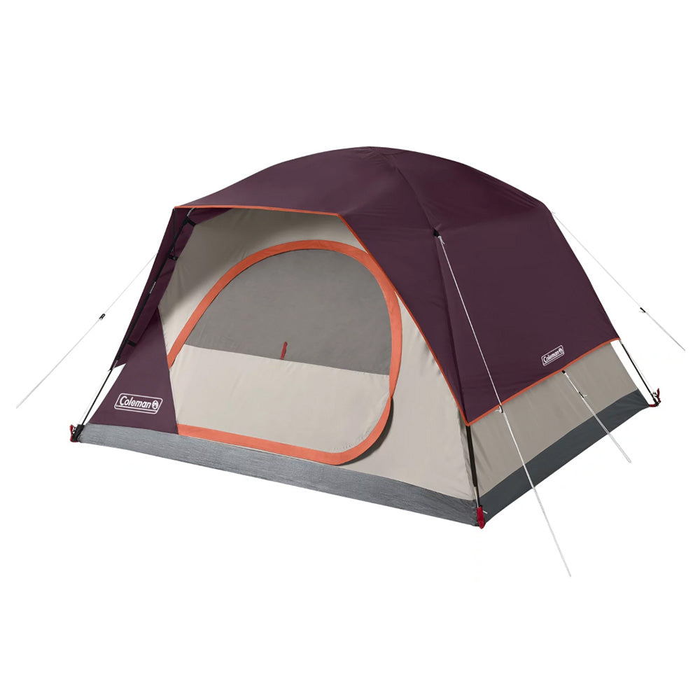 Coleman Skydome 4-Person Camping Tent - Blackberry OutdoorUp