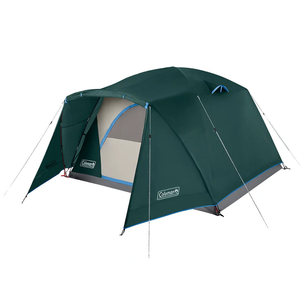 Coleman Skydome 6-Person Camping Tent w/Full-Fly Vestibule - Evergreen OutdoorUp