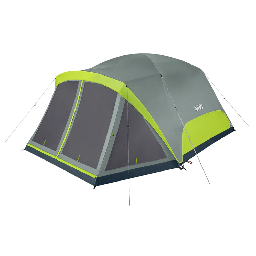 Coleman Skydome 8-Person Camping Tent w/Screen Room, Rock Grey OutdoorUp