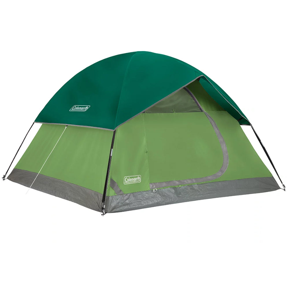 Coleman Sundome 3-Person Camping Tent - Spruce Green OutdoorUp