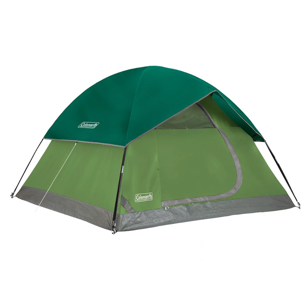 Coleman Sundome 4-Person Camping Tent - Spruce Green OutdoorUp