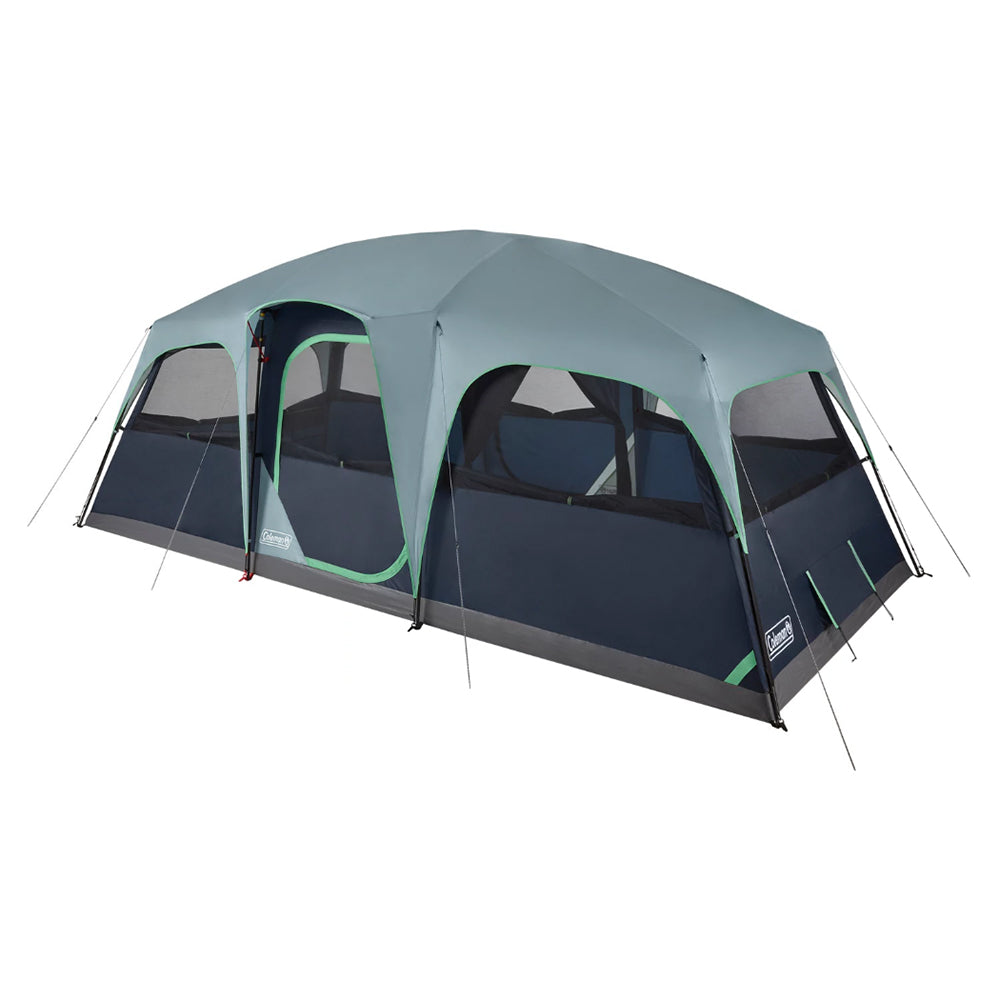 Coleman Sunlodge 12-Person Camping Tent - Blue Nights OutdoorUp