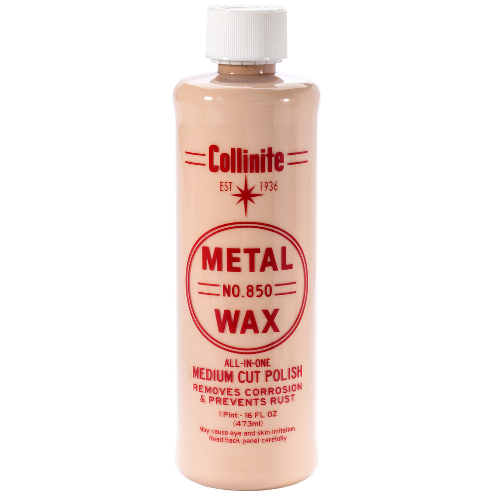 Collinite 850 Metal Wax - Medium Cut Polish - 16oz OutdoorUp
