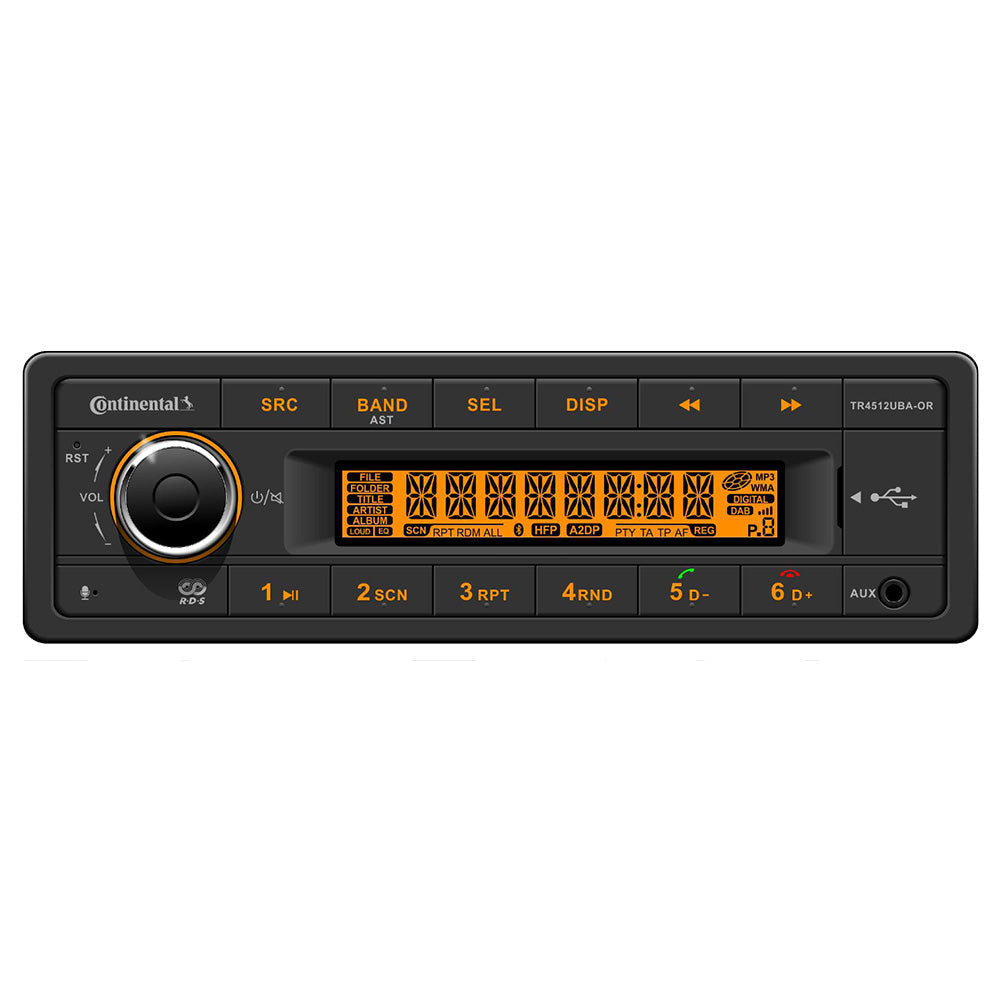 Continental Stereo w/AM/FM/BT/USB/PA System Capable - 12V OutdoorUp