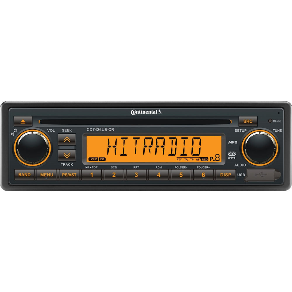 Continental Stereo w/CD/AM/FM/BT/USB - 24V OutdoorUp